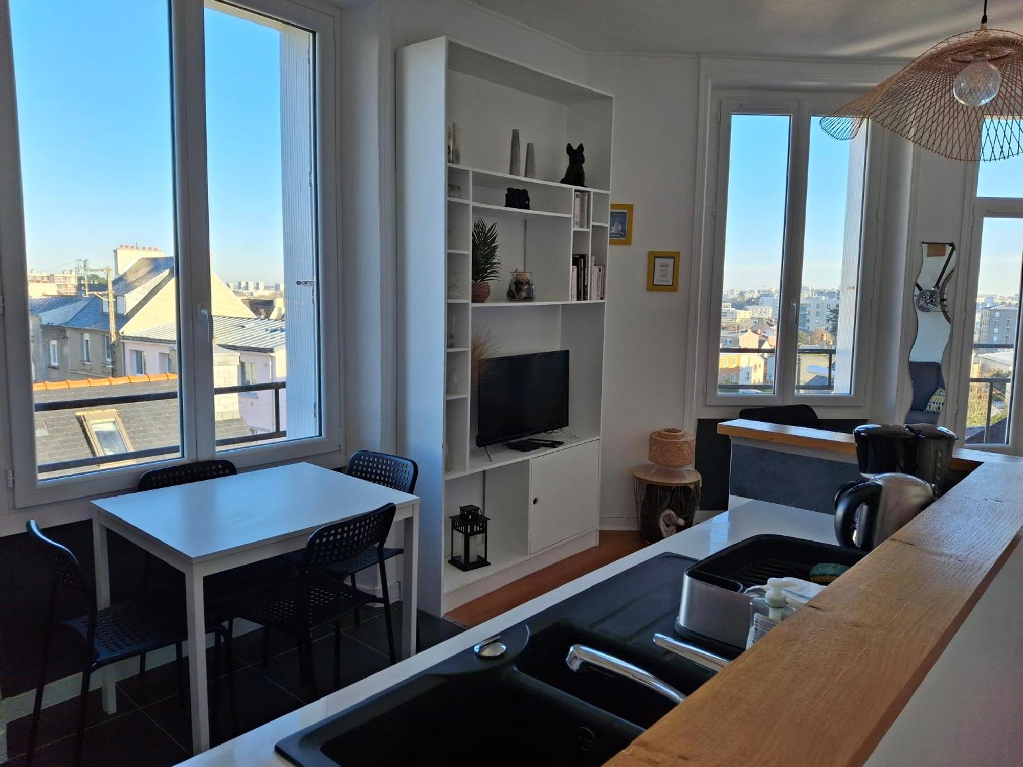 Appartement Lumineux Dans Les Hauts De Recouvrance Brest Exterior foto