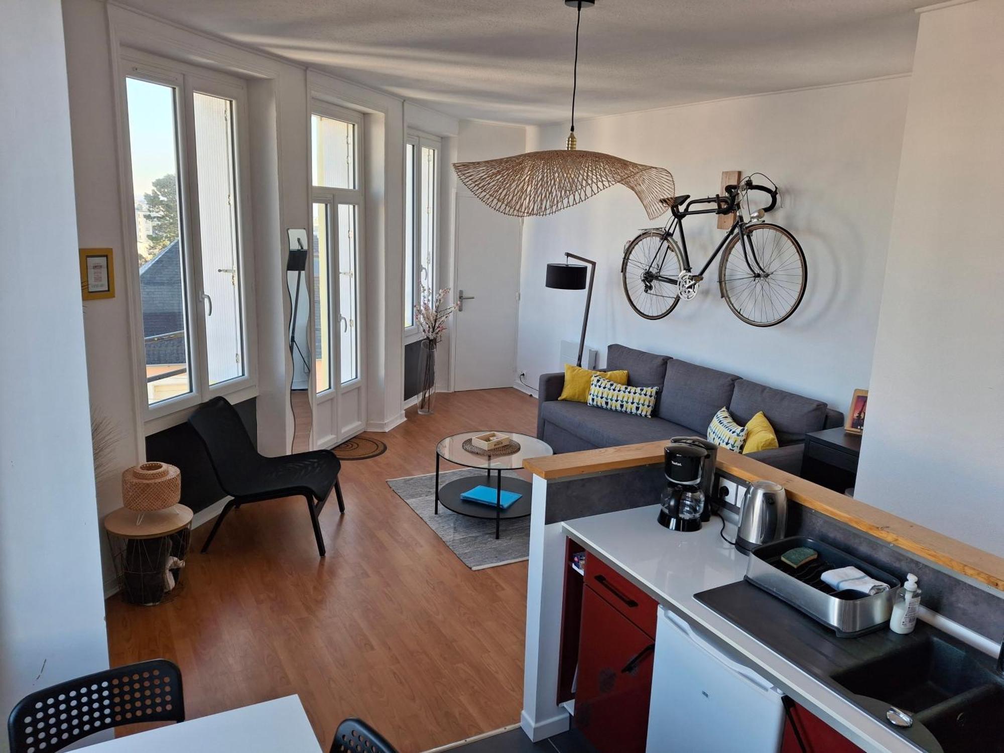 Appartement Lumineux Dans Les Hauts De Recouvrance Brest Exterior foto